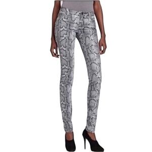 NEW MICHAEL KORS snake print skinny jeans
